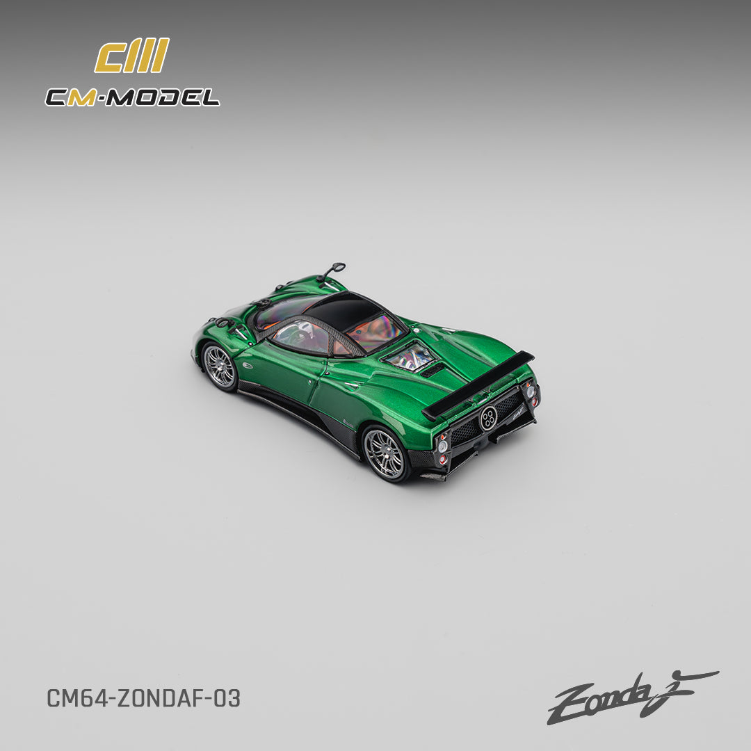 [Preorder] CM Model 1:64 Pagani Zonda F Metallic Emerald Green CM64-ZondaF-03