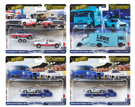 Hot Wheels 1:64 Team Transport 2024 C Case Assortment