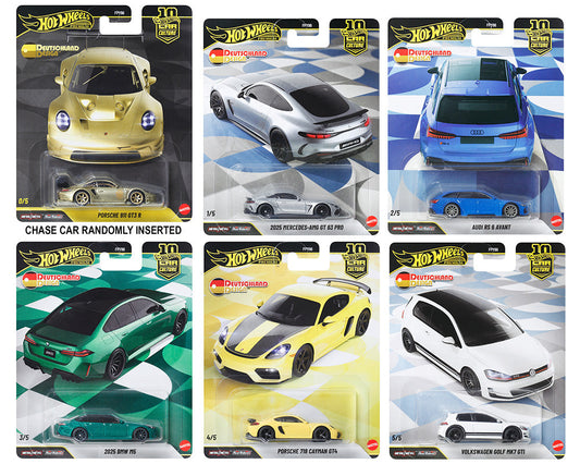 [Preorder] Hot Wheels 1:64 Car Culture 10th Anniversary 2026 W Case – DEUTSCHLAND DESIGN FPY86-961W