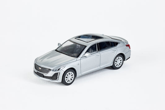 Massdi 1:64 Cadillac CT5 Silver CD1104
