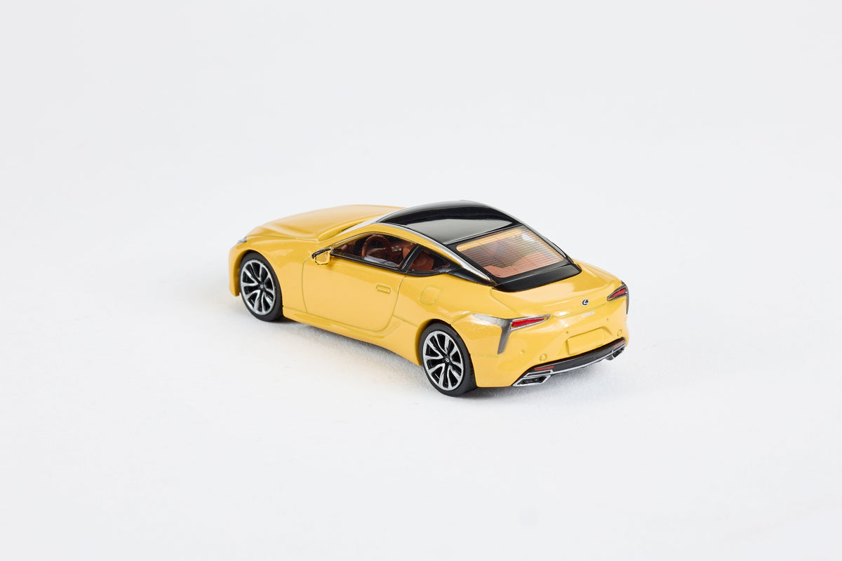 Massdi 1:64 Lexus LC500h 2020 Yellow LEX1208