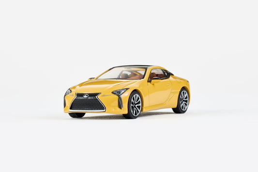 Massdi 1:64 Lexus LC500h 2020 Yellow LEX1208