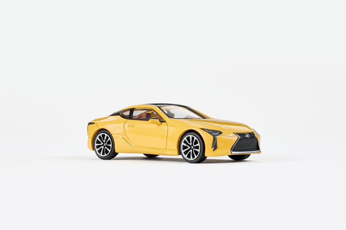 Massdi 1:64 Lexus LC500h 2020 Yellow LEX1208