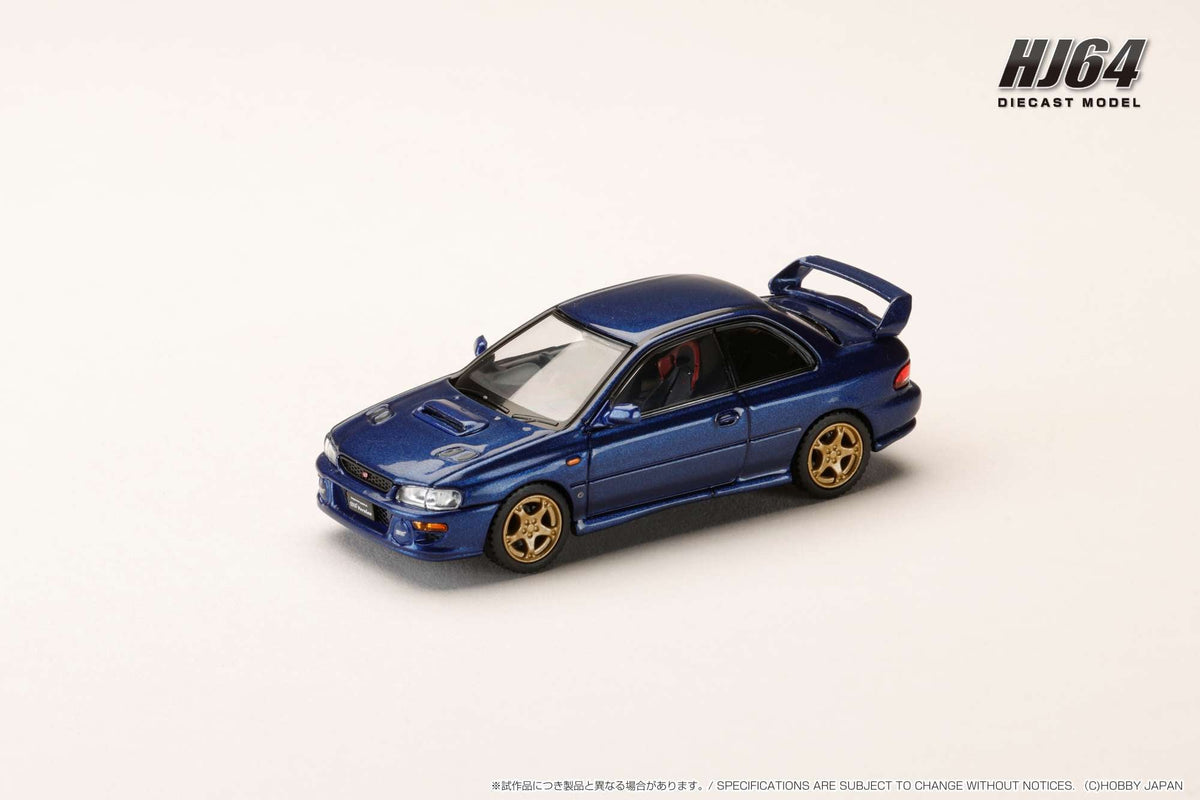 Hobby Japan 1:64 SUBARU Impreza PURE SPORTS COUPE WRX type R STi Version ⅤWR Type Front Bumper (5 Colours)