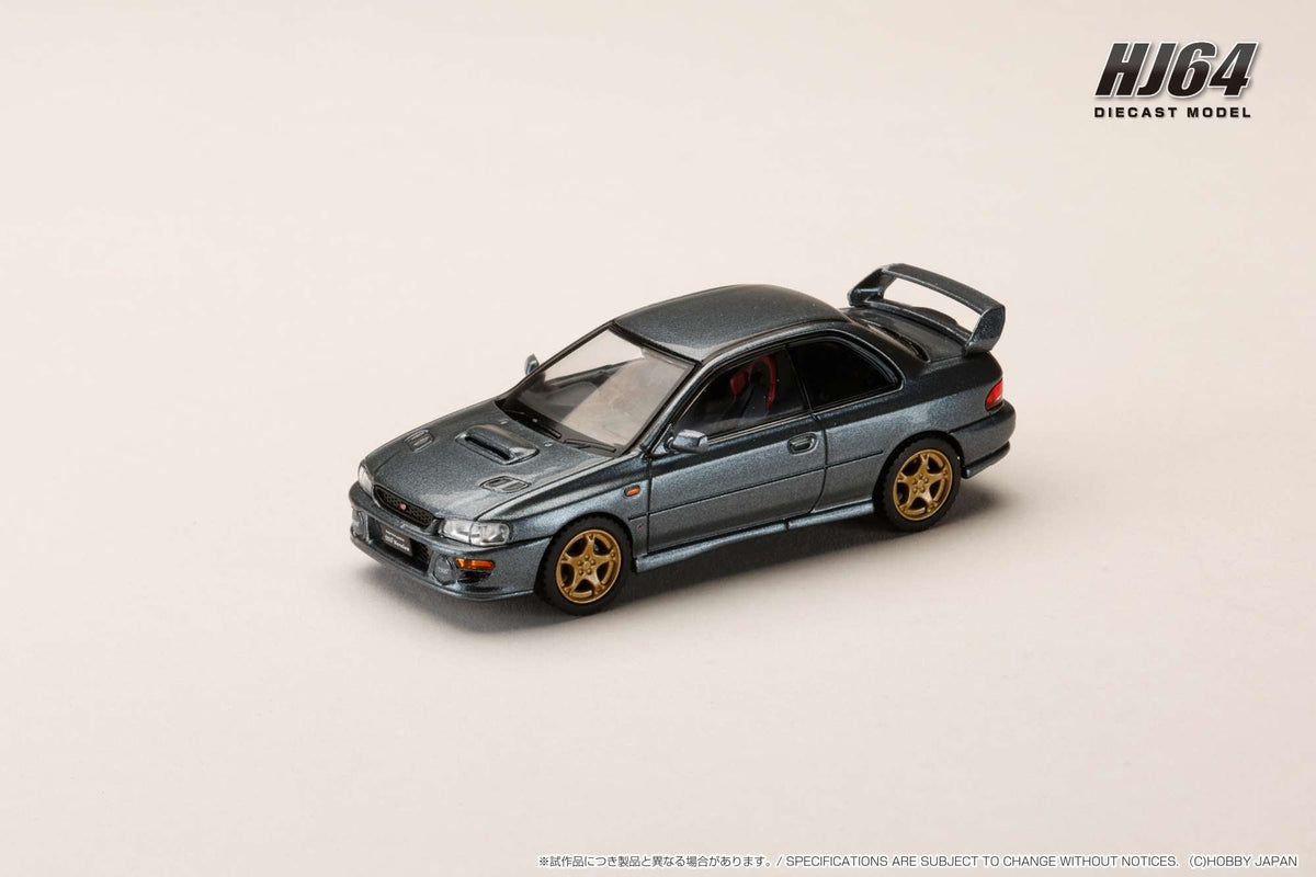 Hobby Japan 1:64 SUBARU Impreza PURE SPORTS COUPE WRX type R STi Version ⅤWR Type Front Bumper (5 Colours)