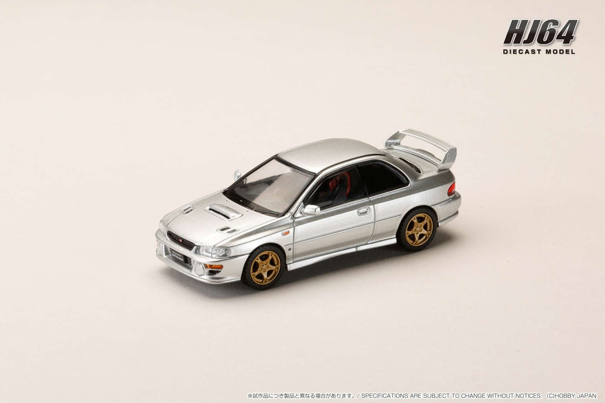 Hobby Japan 1:64 SUBARU Impreza PURE SPORTS COUPE WRX type R STi Version ⅤWR Type Front Bumper (5 Colours)
