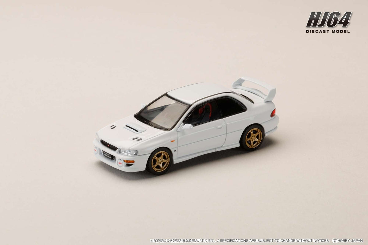 Hobby Japan 1:64 SUBARU Impreza PURE SPORTS COUPE WRX type R STi Version ⅤWR Type Front Bumper (5 Colours)