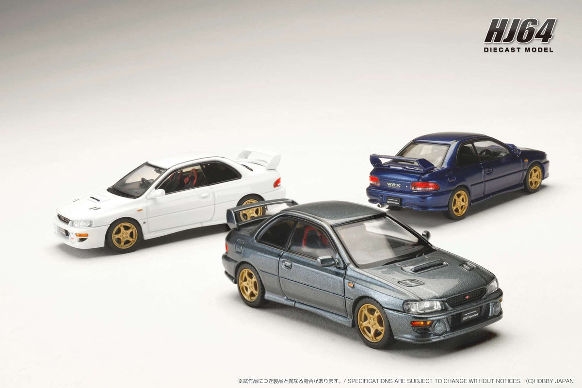 Hobby Japan 1:64 SUBARU Impreza PURE SPORTS COUPE WRX type R STi Version ⅤWR Type Front Bumper (5 Colours)