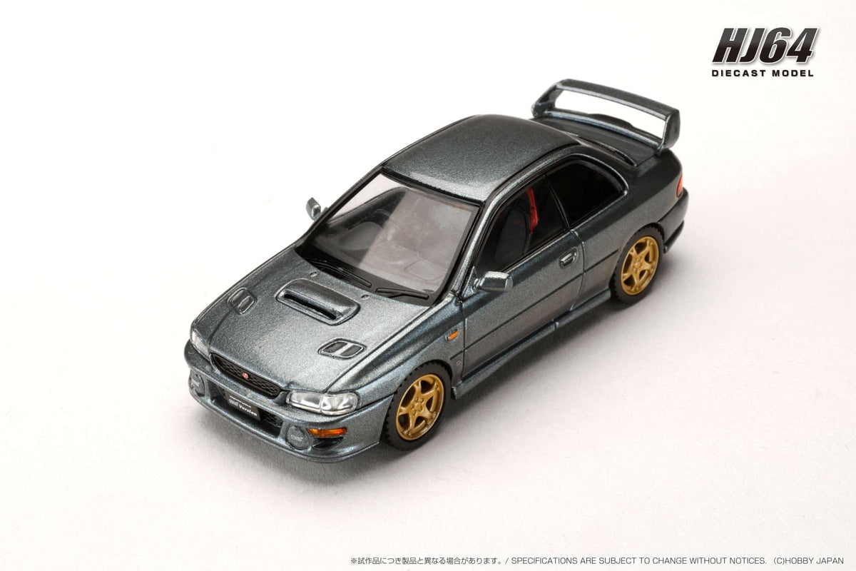 Hobby Japan 1:64 SUBARU Impreza PURE SPORTS COUPE WRX type R STi Version ⅤWR Type Front Bumper (5 Colours)