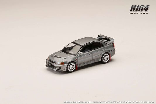 Hobby Japan 1:64 MITSUBISHI LANCER GSR EVOLUTION 5 (CP9A) 1998 with Mud flap