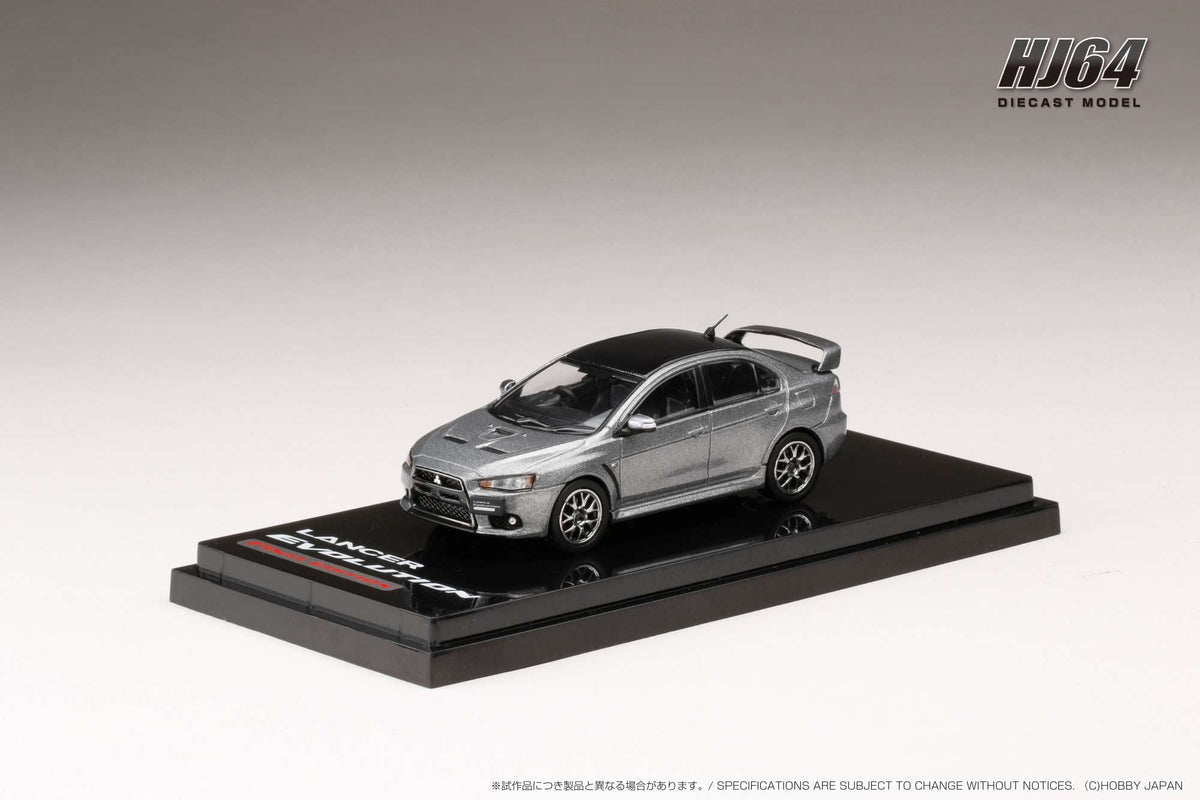 Hobby Japan 1:64 MITSUBISHI LANCER EVOLUTION Ⅹ FINAL EDITION WITH ENGINE DISPLAY MODEL (4 Colors)