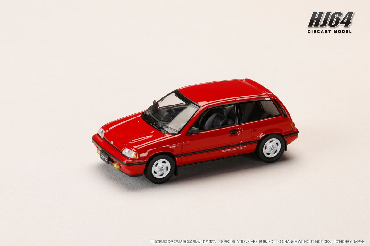 Hobby Japan 1:64 Honda CIVIC (AT) Late Version/ Genuine optional Parts (4 Colors)