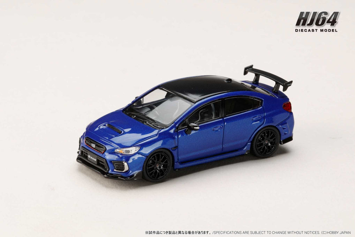 Hobby Japan 1:64 SUBARU S208 NBR CHALLENGE PACKAGE (3 Colours) HJ644068W/HJ644068BL/HJ644068GK