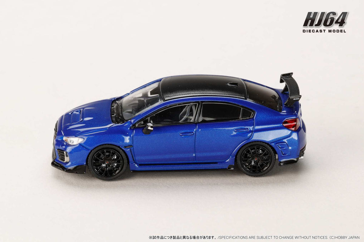 Hobby Japan 1:64 SUBARU S208 NBR CHALLENGE PACKAGE (3 Colours) HJ644068W/HJ644068BL/HJ644068GK