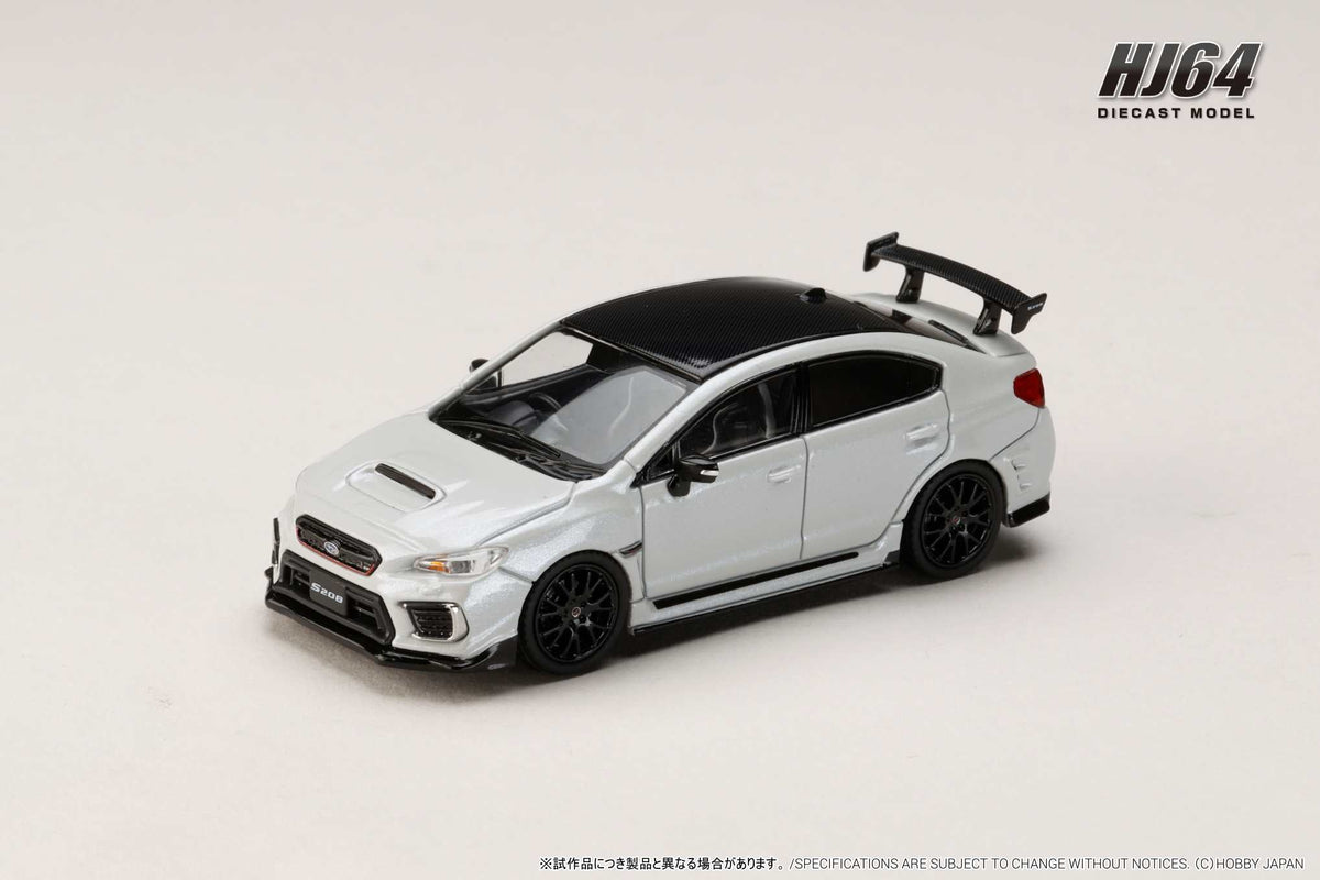 Hobby Japan 1:64 SUBARU S208 NBR CHALLENGE PACKAGE (3 Colours) HJ644068W/HJ644068BL/HJ644068GK