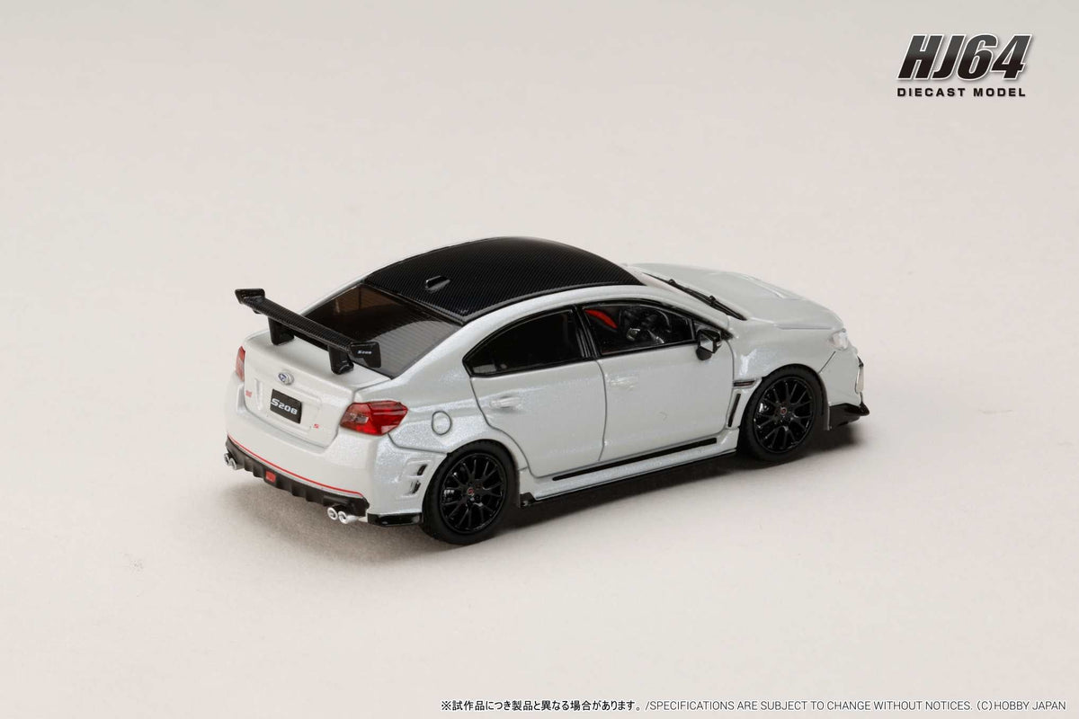 Hobby Japan 1:64 SUBARU S208 NBR CHALLENGE PACKAGE (3 Colours) HJ644068W/HJ644068BL/HJ644068GK