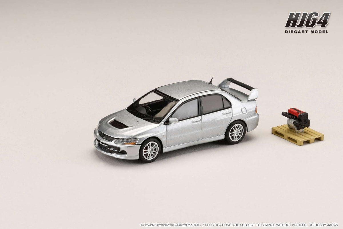 Hobby Japan 1:64 MITSUBISHI LANCER EVOLUTION 9 GSR with Engine Display Model (5 Colors)