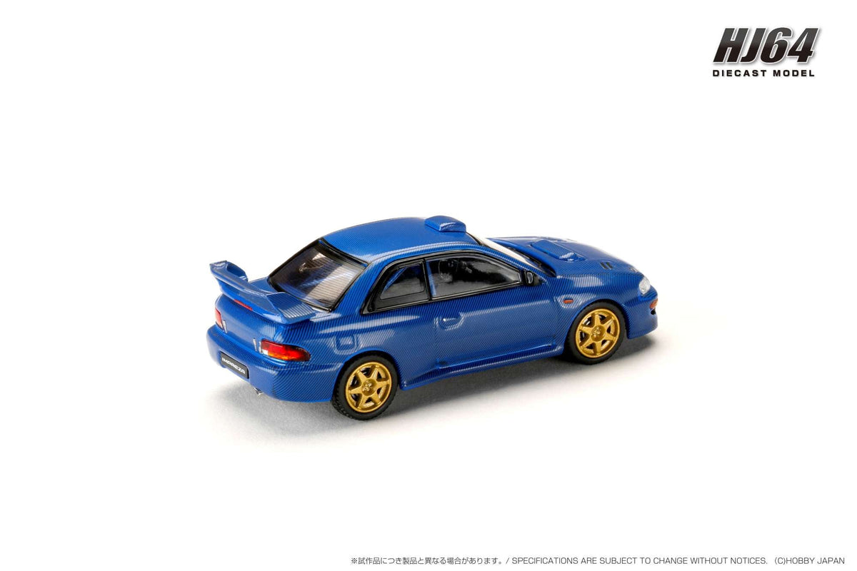 Hobby Japan 1:64 Subaru Impreza 22B STi Version (GC8) Rally Base Car (2 Colors) HJ647041BK/HJ647041BL