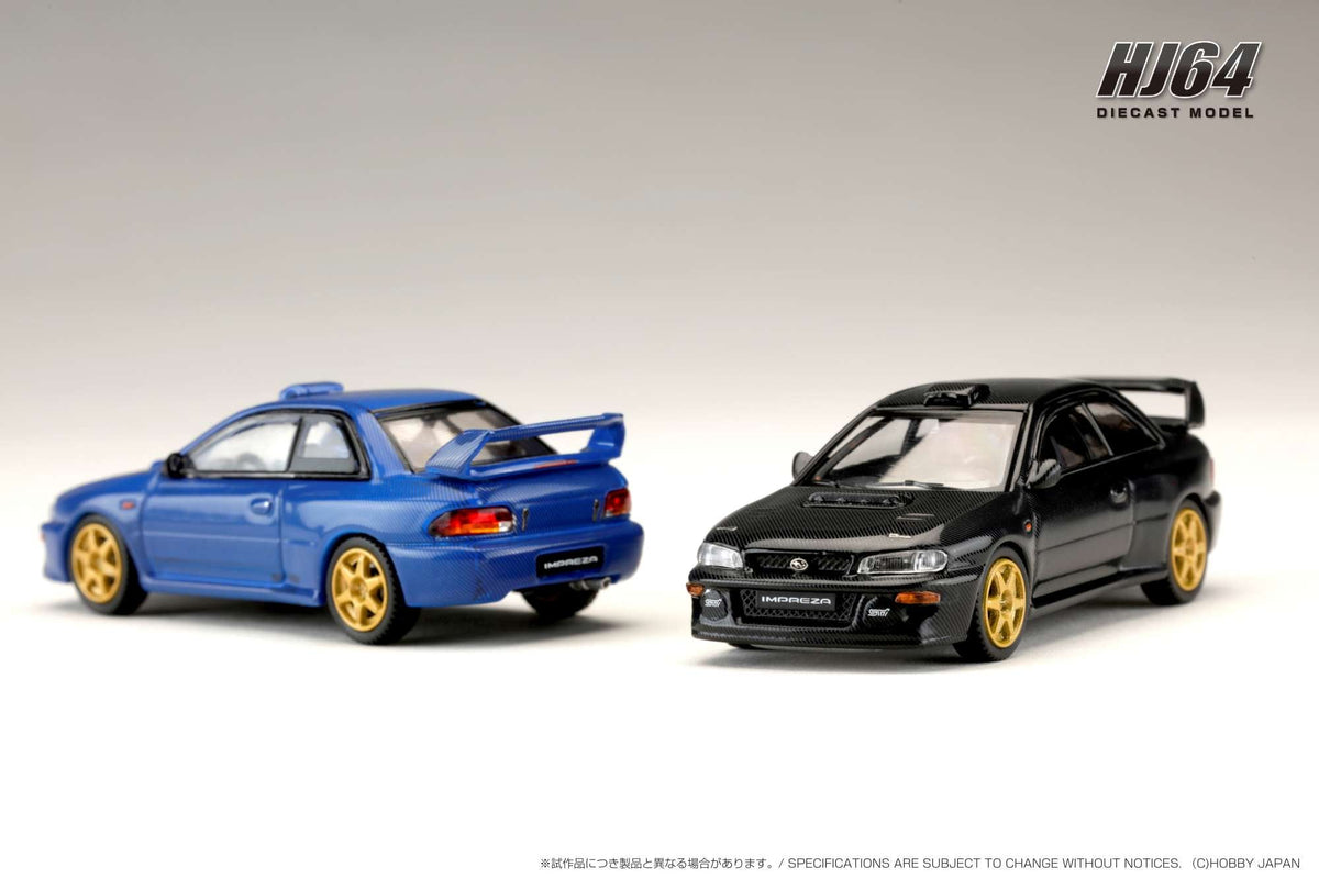 Hobby Japan 1:64 Subaru Impreza 22B STi Version (GC8) Rally Base Car (2 Colors) HJ647041BK/HJ647041BL