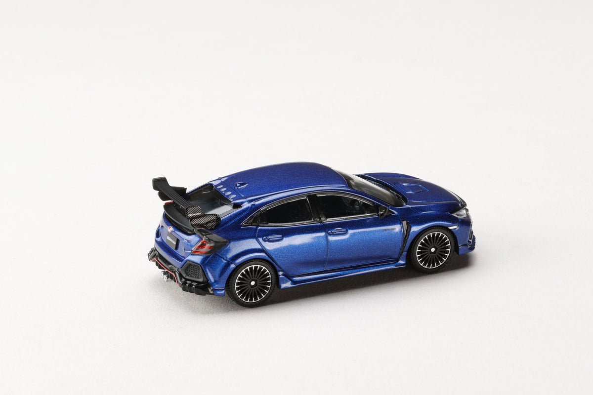 [Preorder] Hobby Japan 1:64 MUGEN CIVIC TYPE R (FK8) 2017 Racing Blue Pearl HJDM011-24