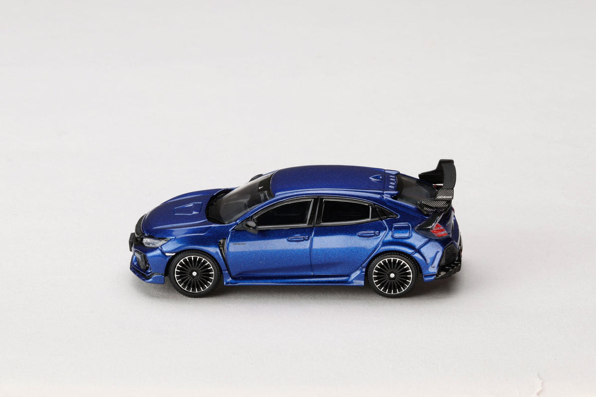 [Preorder] Hobby Japan 1:64 MUGEN CIVIC TYPE R (FK8) 2017 Racing Blue Pearl HJDM011-24