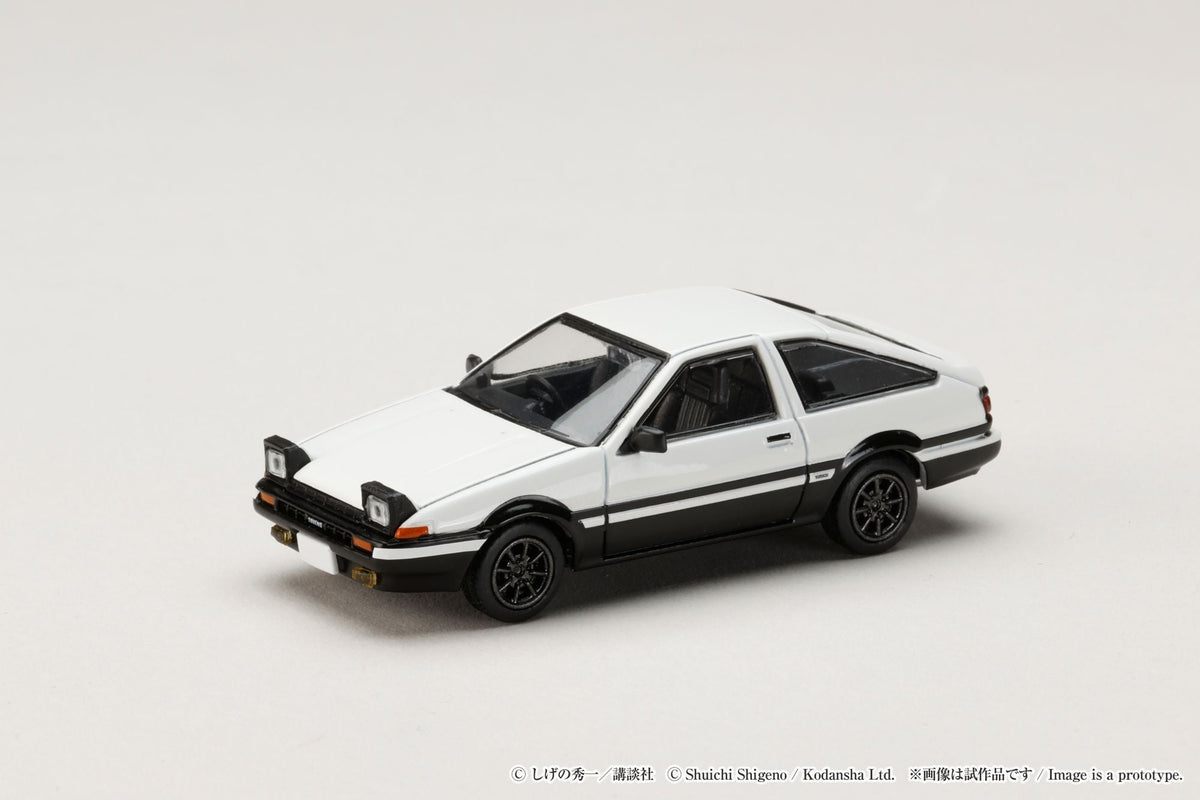 Hobby Japan 1:64 Toyota SPRINTER TRUENO (AE86) / INITIAL D Takumi Fujiwara VS Keisuke Takahashi (2 Versions)