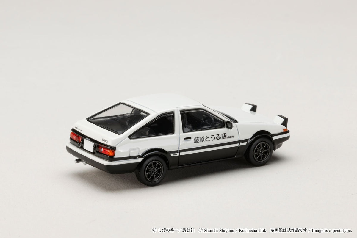 Hobby Japan 1:64 Toyota SPRINTER TRUENO (AE86) / INITIAL D Takumi Fujiwara VS Keisuke Takahashi (2 Versions)