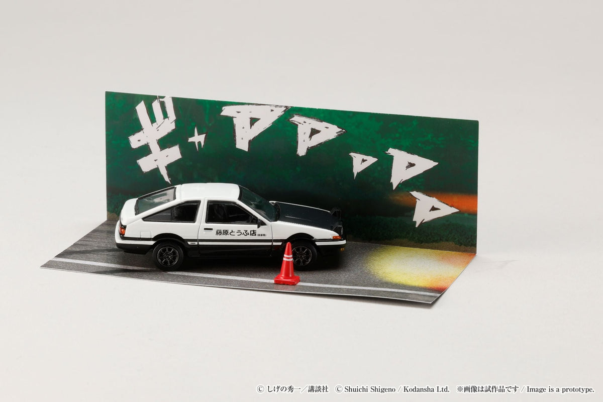 Hobby Japan 1:64 Toyota SPRINTER TRUENO (AE86) / INITIAL D Takumi Fujiwara VS Keisuke Takahashi (2 Versions)