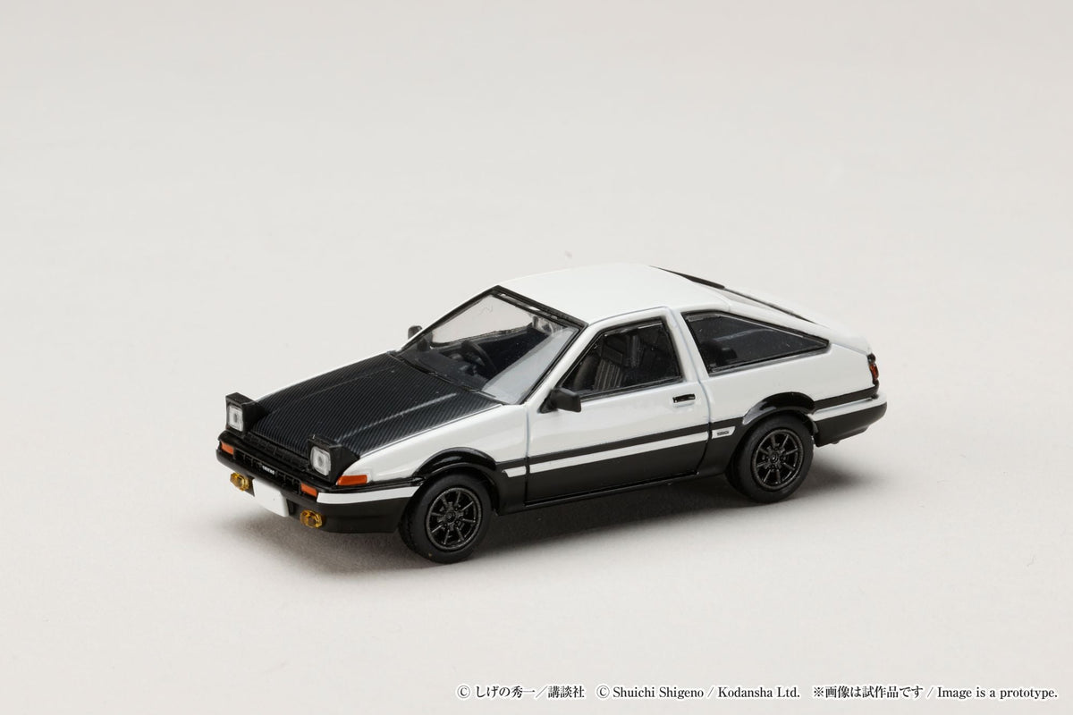 Hobby Japan 1:64 Toyota SPRINTER TRUENO (AE86) / INITIAL D Takumi Fujiwara VS Keisuke Takahashi (2 Versions)