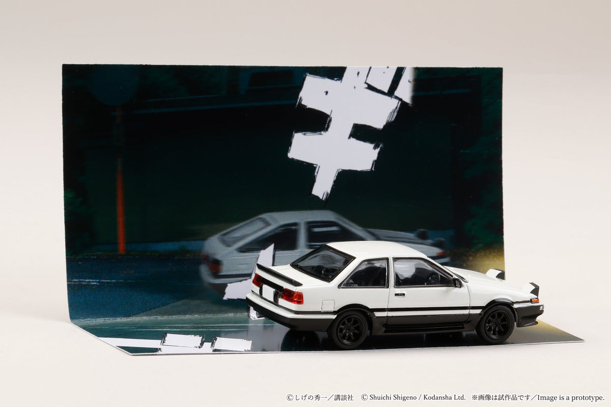 [Preorder] Hobby Japan 1:64 Toyota SPRINTER TRUENO (AE86) 2door / Initial D Shinji Inui VS Takumi Fujiwara HJDMD013