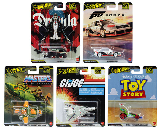 Hot Wheels 1:64 Pop Culture R Case 2026 Assortment HXD63-956R