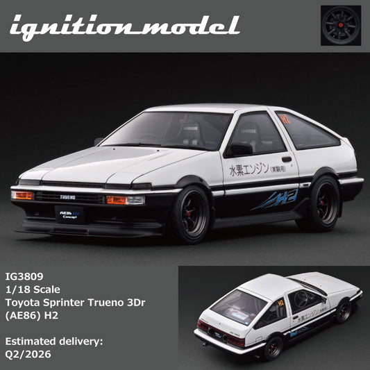 Ignition Model 1:18 Toyota Sprinter Trueno 3Dr (AE86) H2 IG3809