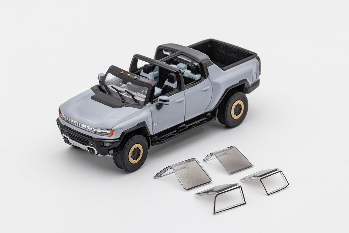 GCD 1:64 GMC Hummer EV pickup 2022 Grey