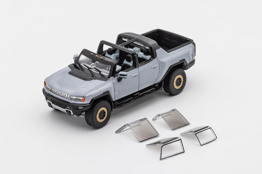 GCD 1:64 GMC Hummer EV pickup 2022 Grey