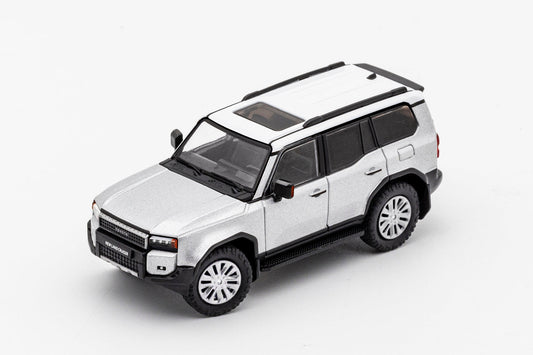 GCD 1:64 Toyota LAND CRUISER PRADO 2024-LHD - SILVER