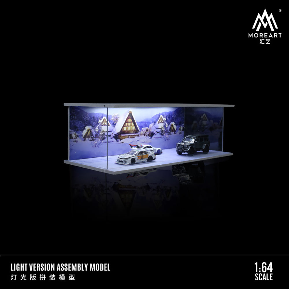 MoreArt 1:64 Natural Scenery Theme LIGHT VERSION ASSEMBLED MODELSCENE (4 Versions)