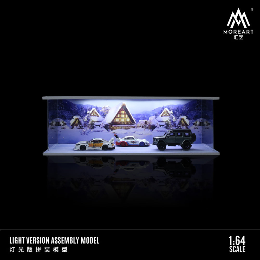 MoreArt 1:64 Natural Scenery Theme LIGHT VERSION ASSEMBLED MODELSCENE (4 Versions)