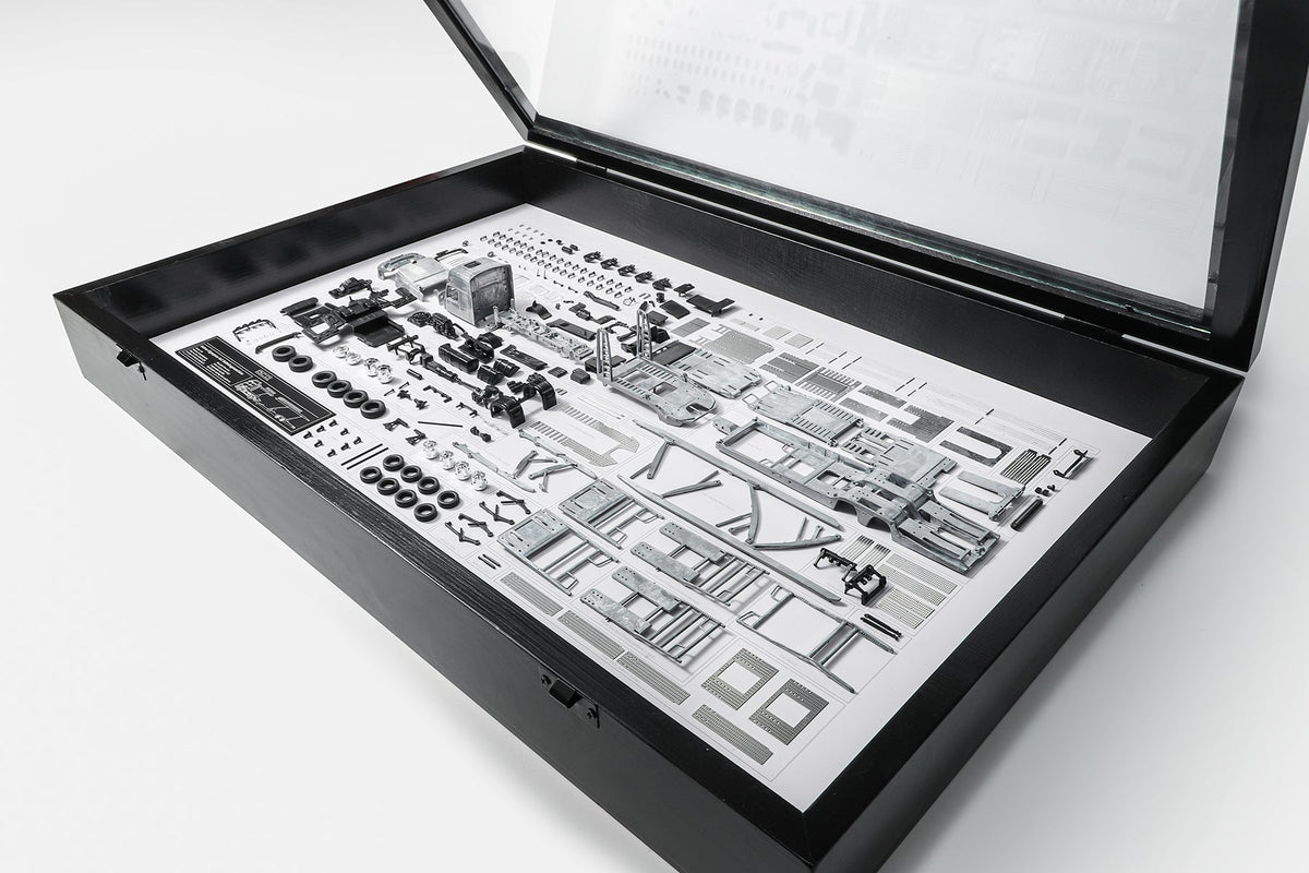GCD 1:64 Mercedes-Benz Actos Disassembled Art Frame KS-069-482
