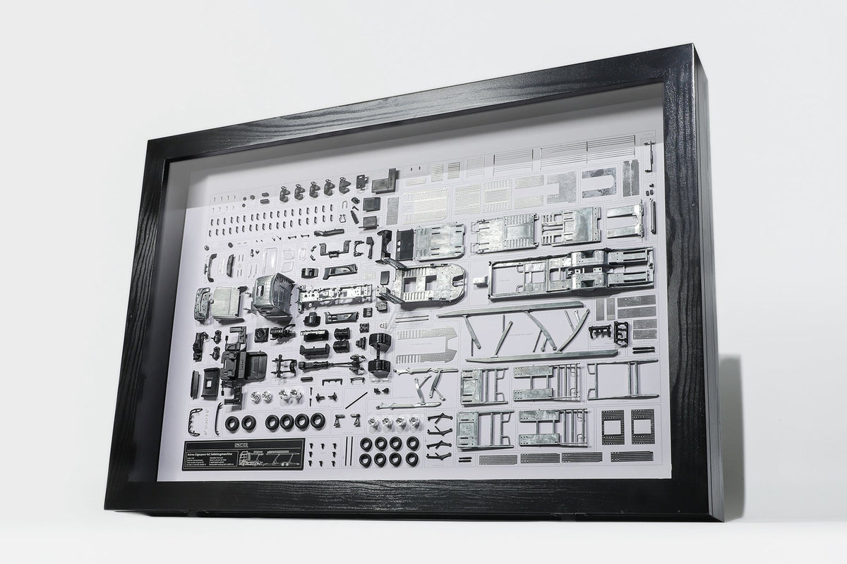 GCD 1:64 Mercedes-Benz Actos Disassembled Art Frame KS-069-482