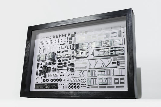 GCD 1:64 Mercedes-Benz Actos Disassembled Art Frame KS-069-482