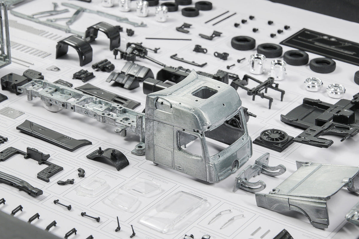 GCD 1:64 Mercedes-Benz Actos Disassembled Art Frame KS-069-482