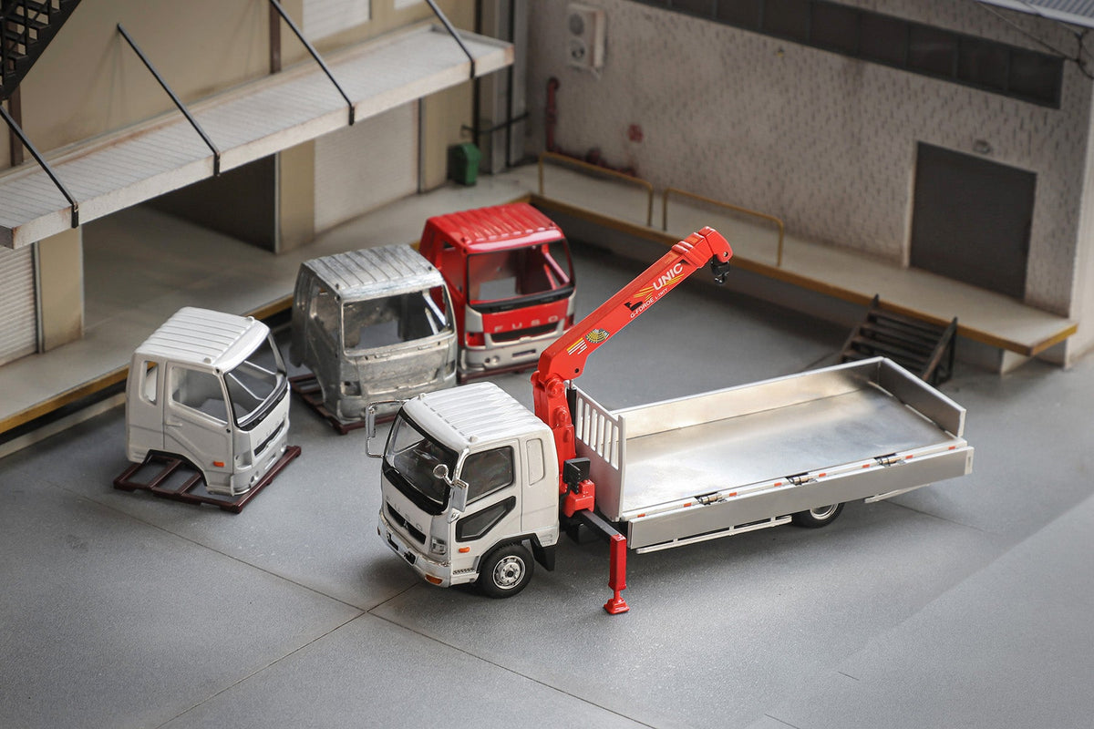 GCD 1:64 Mitsubishi Fuso Boom Truck (4 Colours)