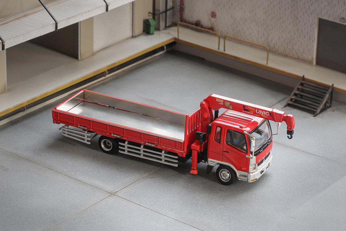 GCD 1:64 Mitsubishi Fuso Boom Truck (4 Colours)