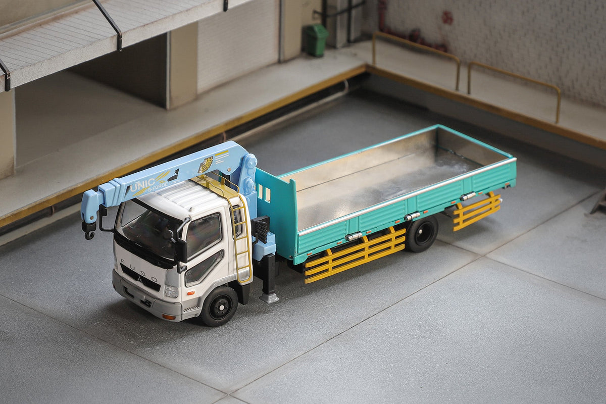 GCD 1:64 Mitsubishi Fuso Boom Truck (4 Colours)