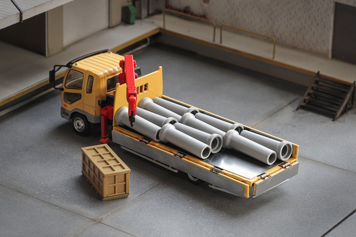 GCD 1:64 Mitsubishi Fuso Boom Truck (4 Colours)
