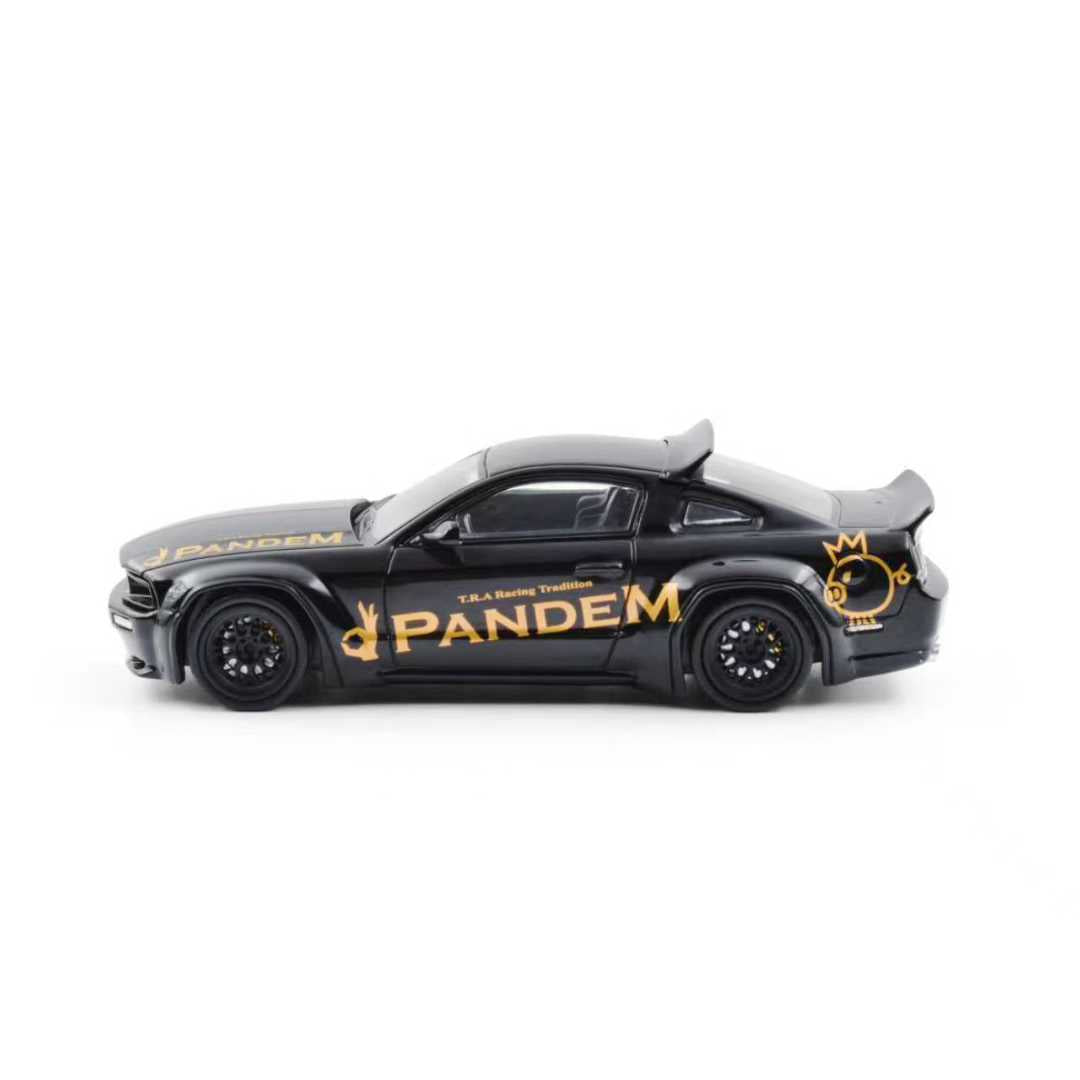 Model Model 1:64 Pandem Mustang Black MM64-PM-002