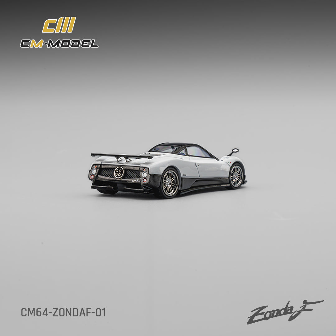 CM Model 1:64 Pagani ZondaF Pearl white CM64-ZondaF-01