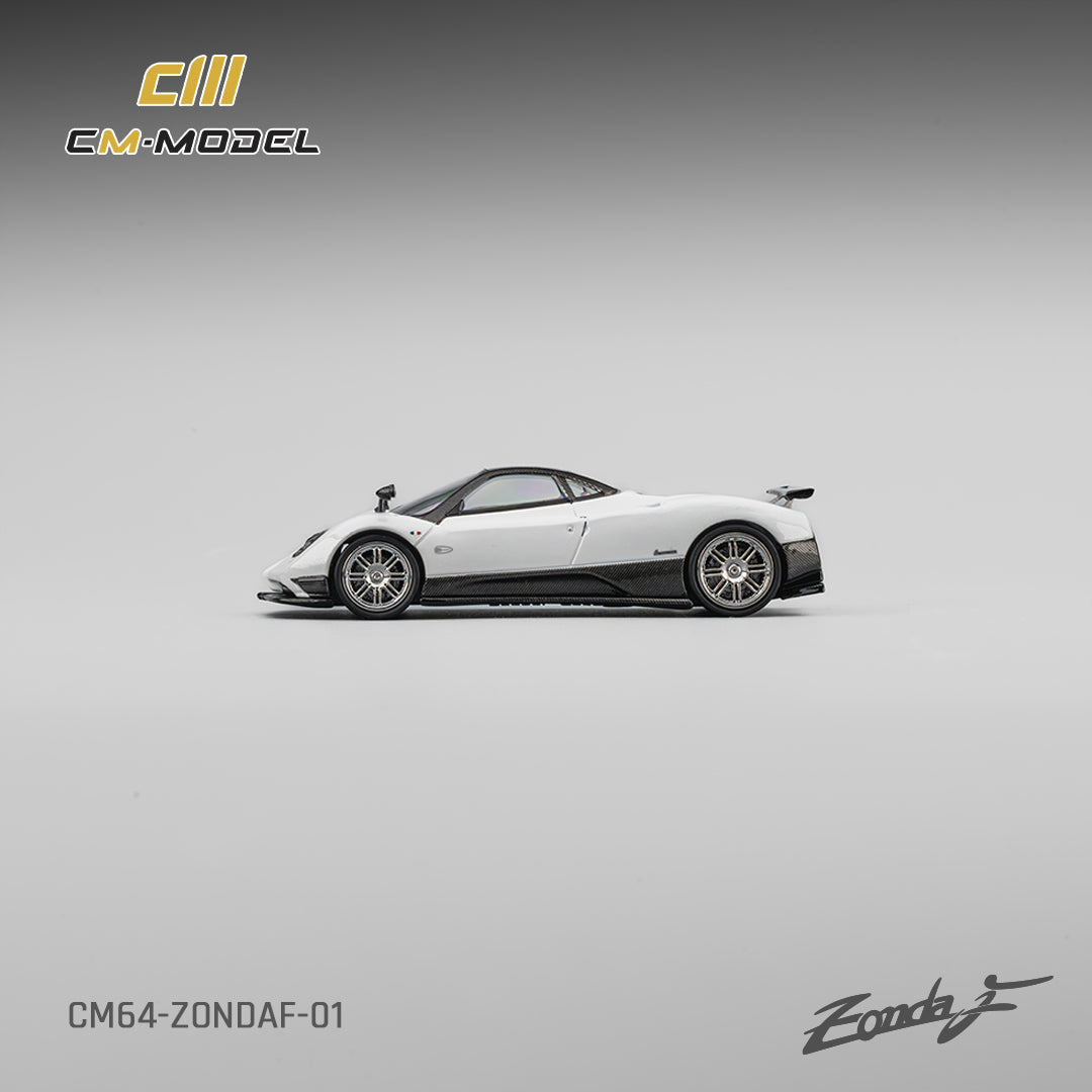CM Model 1:64 Pagani ZondaF Pearl white CM64-ZondaF-01
