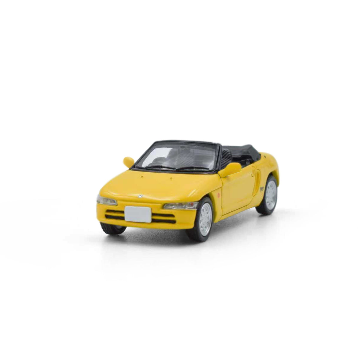 Model Model 1:64 Honda Beat Convertible 1991 Yellow