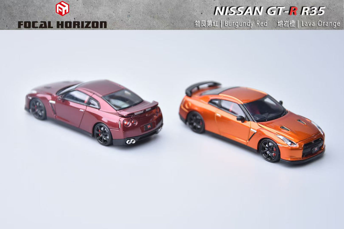 Focal Horizon 1:64 Nissan GT-R R35 (2 Colours)